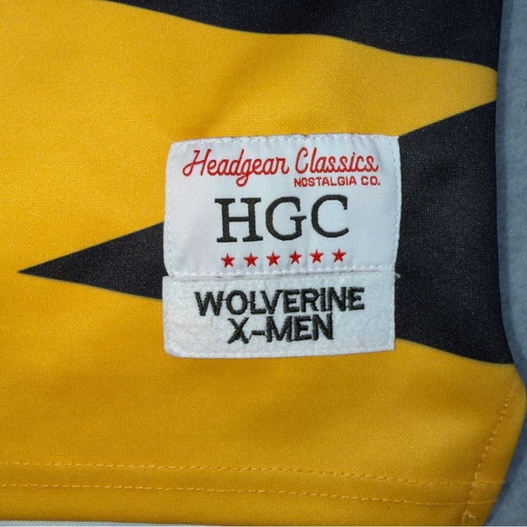 Wolverine X-Men Headgear Classics Basketball Jersey MEDIUM EUC DC COMICS HGC - Picture 4 of 9